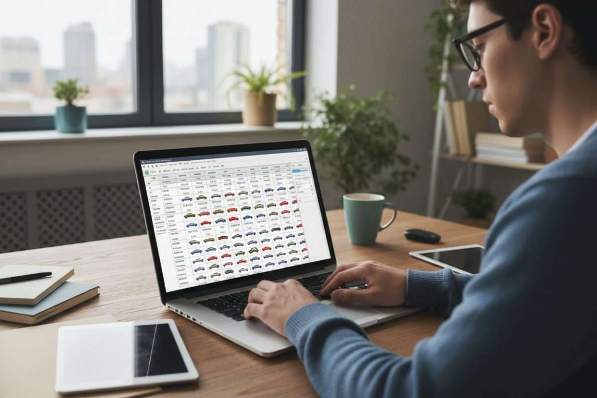 Tableau Excel : calcul de l’avantage en nature véhicule