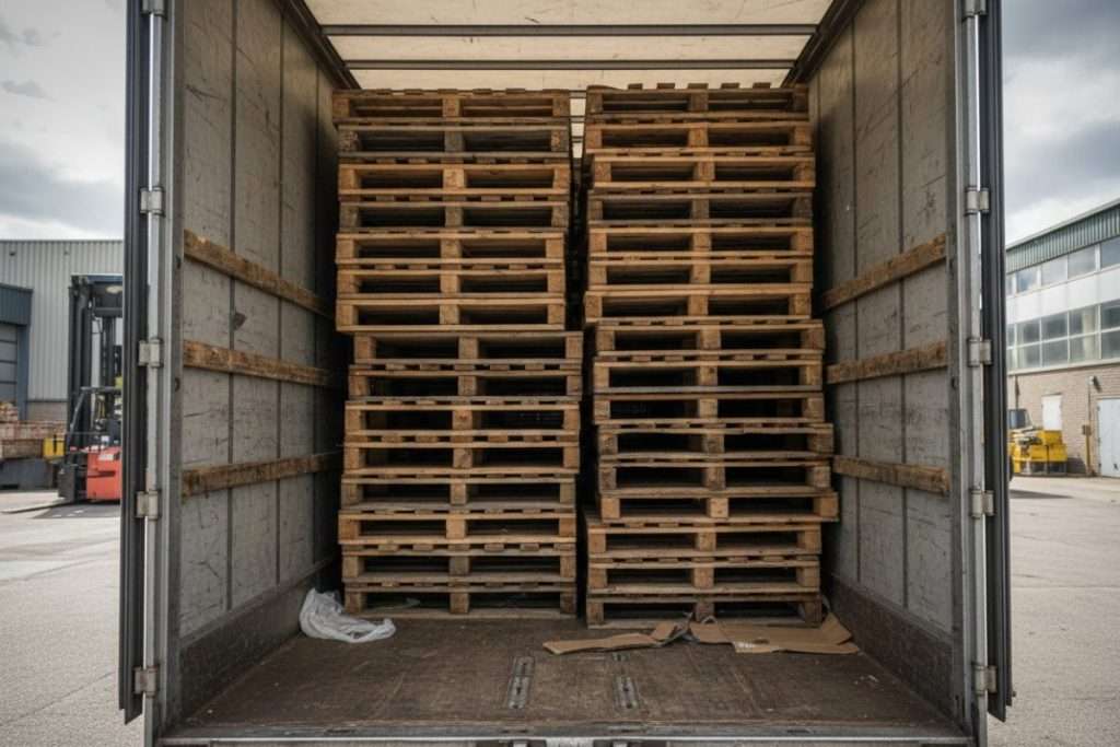 Combien de palettes dans un camion : le guide complet
