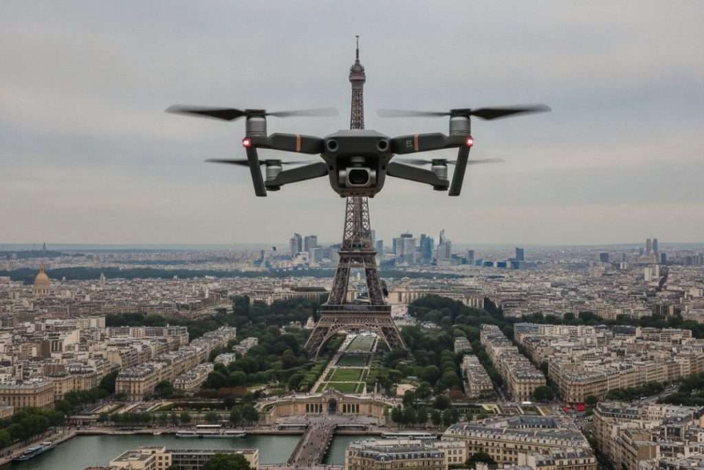 Surveillance de sites à distance : drones ou caméras à Paris ?