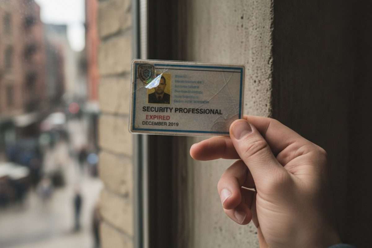 Carte professionnelle sécurité expirée : que faire ?